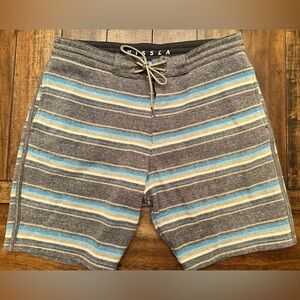 Vissla Men's Sofa Surfer - Gray and Blue 18.5"